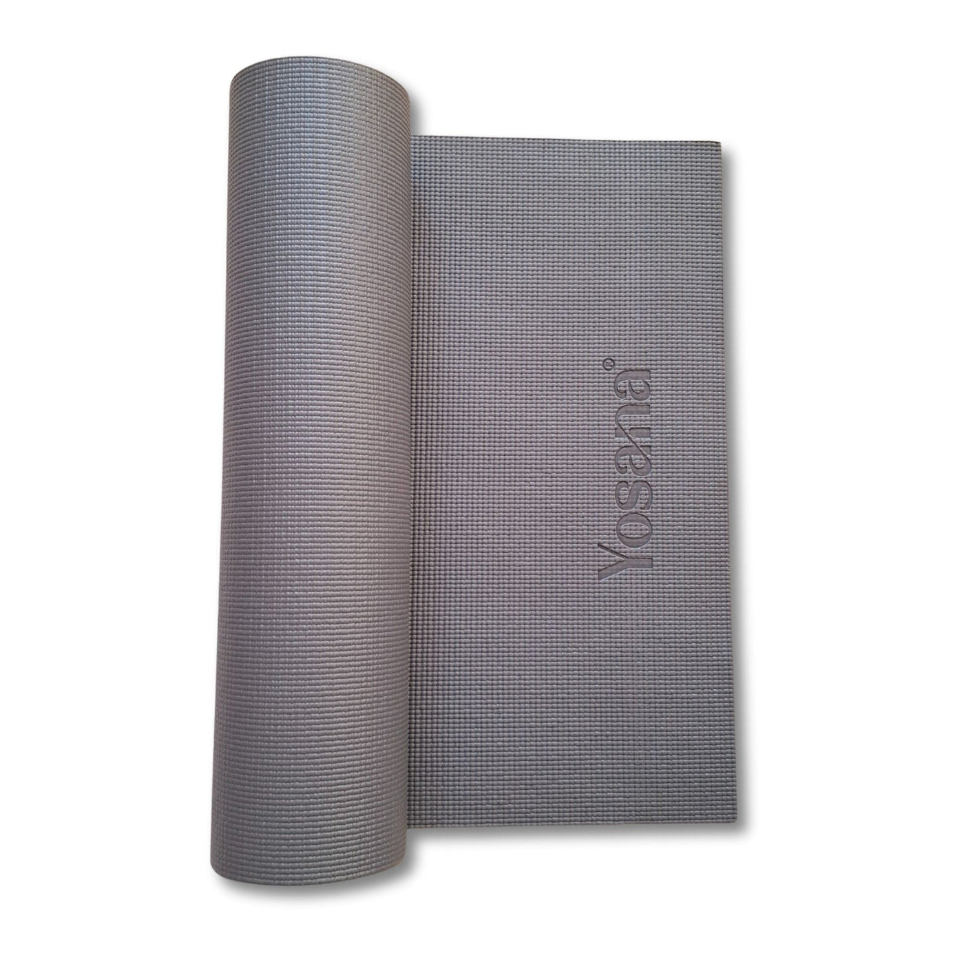 Yogamatte Basic inkl. Tragetasche - Grau