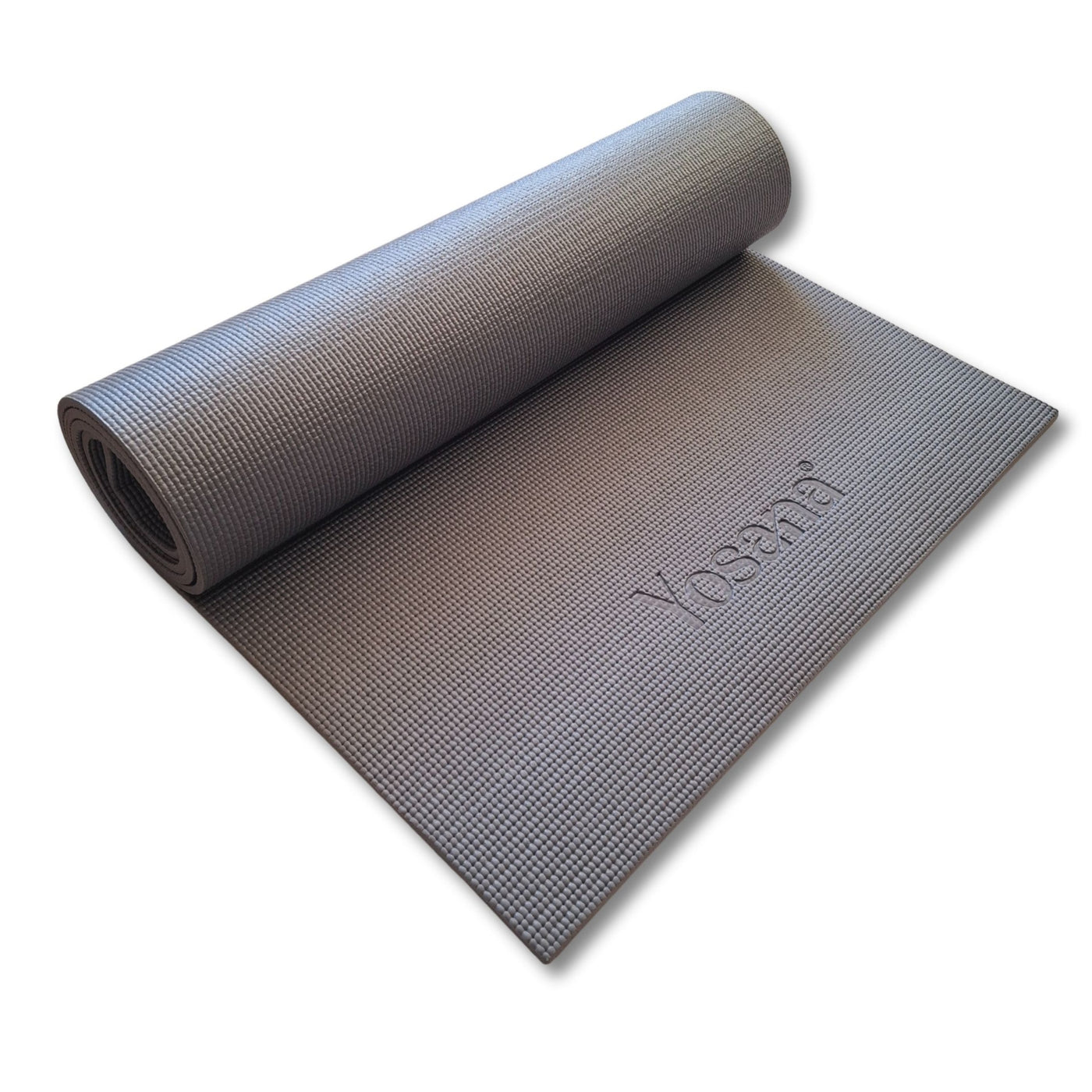 Yogamatte Basic inkl. Tragetasche - Grau