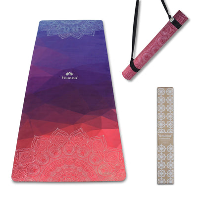 Yogamatte "Indian Sunset" inkl. Tragegurt - YOSANA